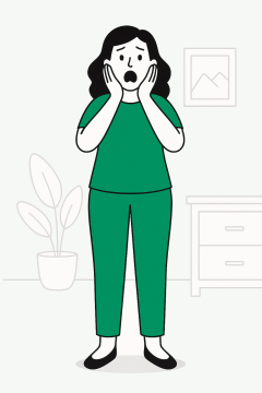 Jane worried about her loan