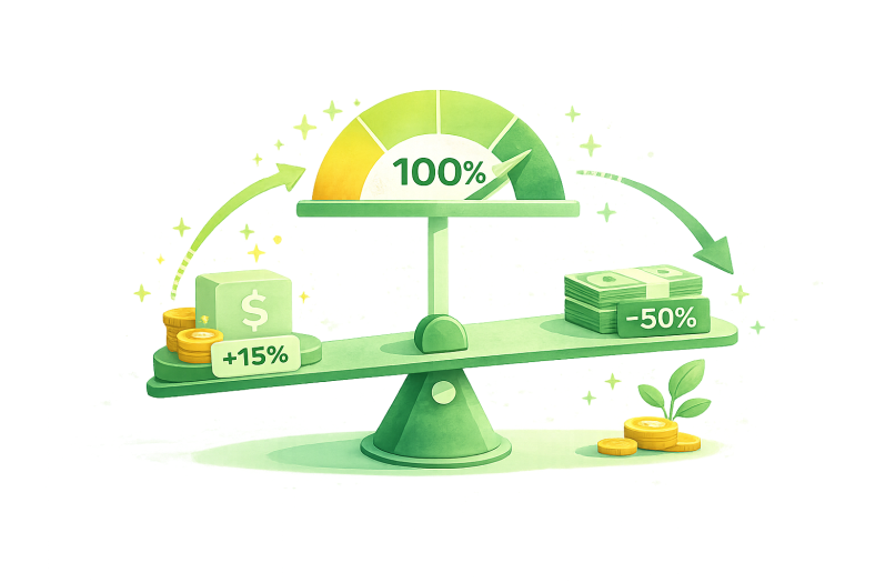 Fynia efficiency illustration